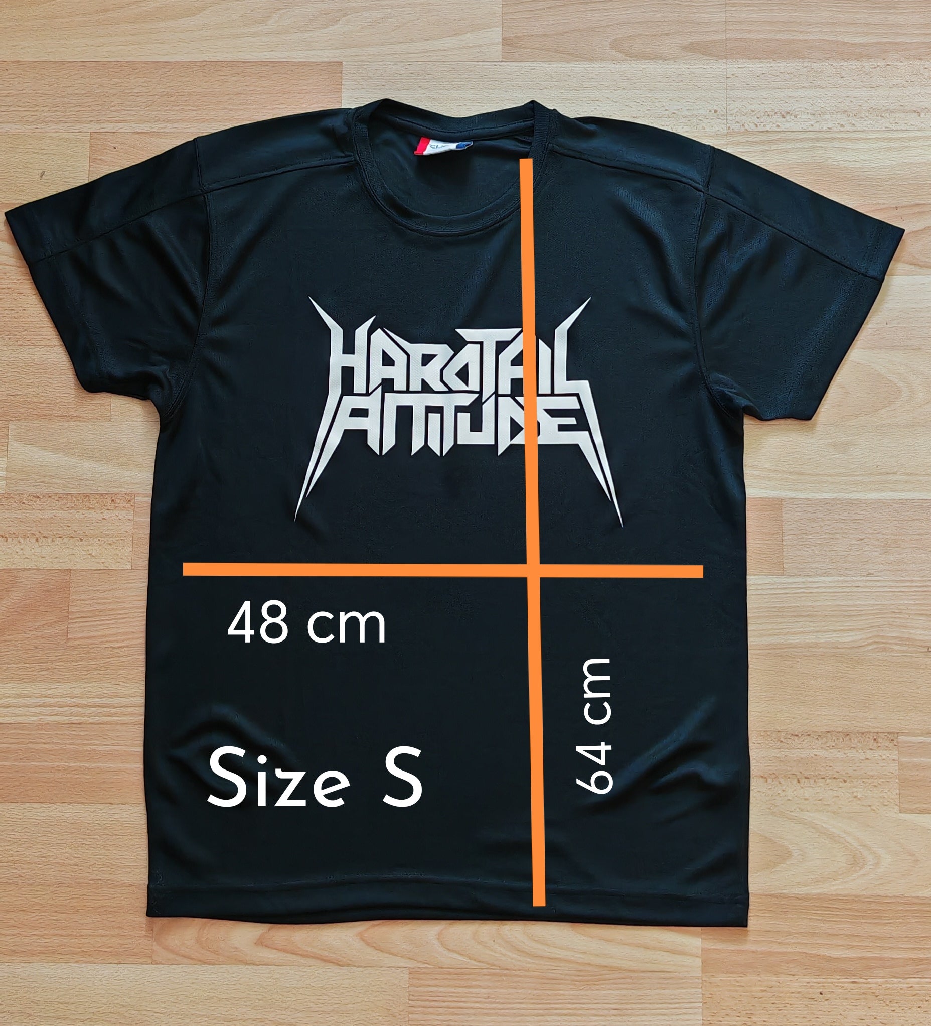 T-Shirt MTB Hardtail Attitude original logo
