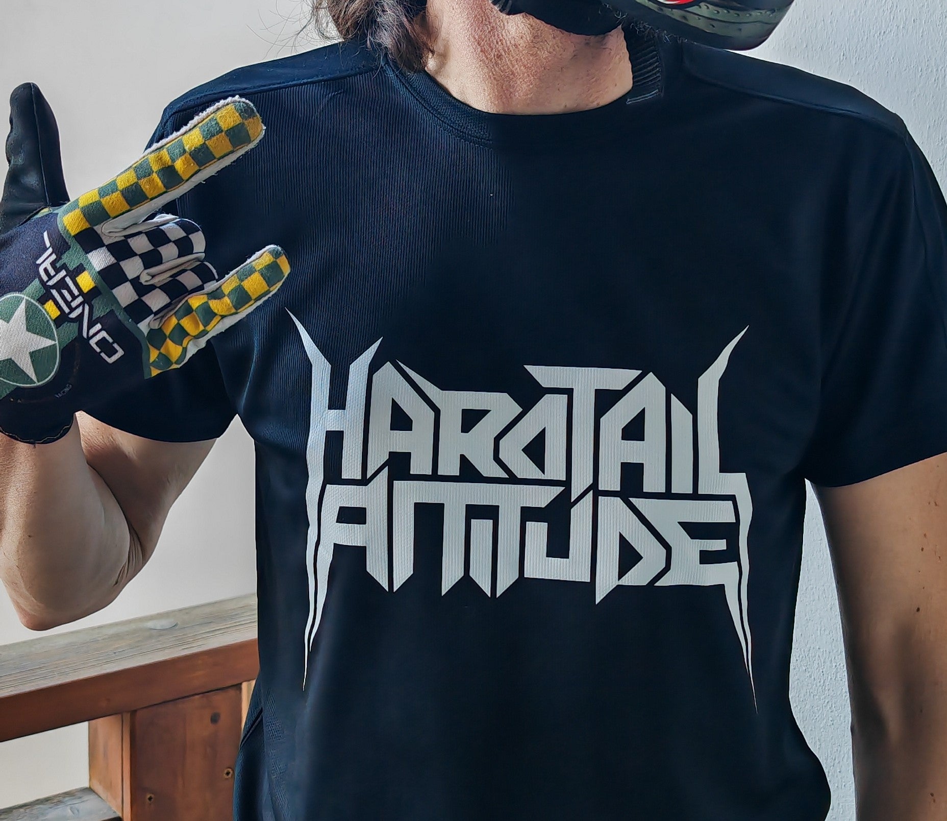 T-Shirt MTB Hardtail Attitude original logo